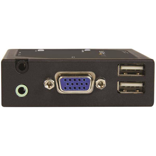 Rca Informatique - image du produit : EXTENDEUR VIDEO VGA SUR IP AVEC HUB USB A 2 PORTS