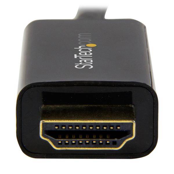 Rca Informatique - image du produit : CABLE ADAPTATEUR MINI DP VERS HDMI DE 5 M - M/M - 4K - NOIR