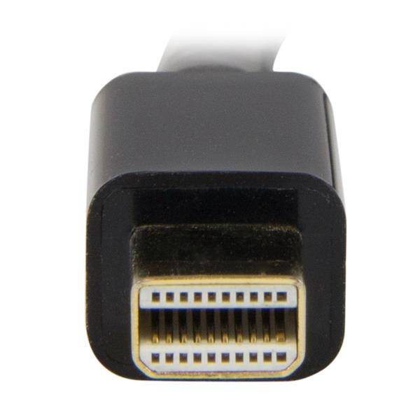 Rca Informatique - image du produit : CABLE ADAPTATEUR MINI DP VERS HDMI DE 5 M - M/M - 4K - NOIR