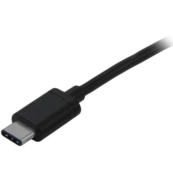 Rca Informatique - image du produit : CABLE USB 2.0 USB-C USB-C DE 2 M - M/M - NOIR