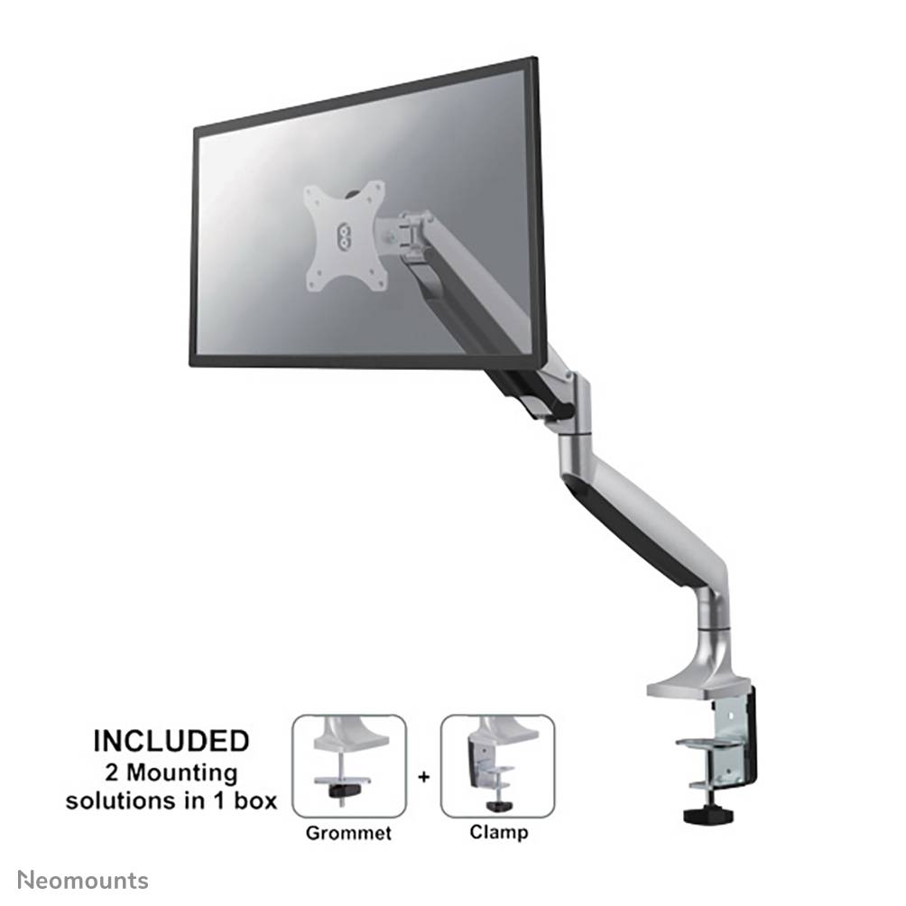 Rca Informatique - Image du produit : NEOMOUNTS DESK MOUNT F/10-32IN SILVER