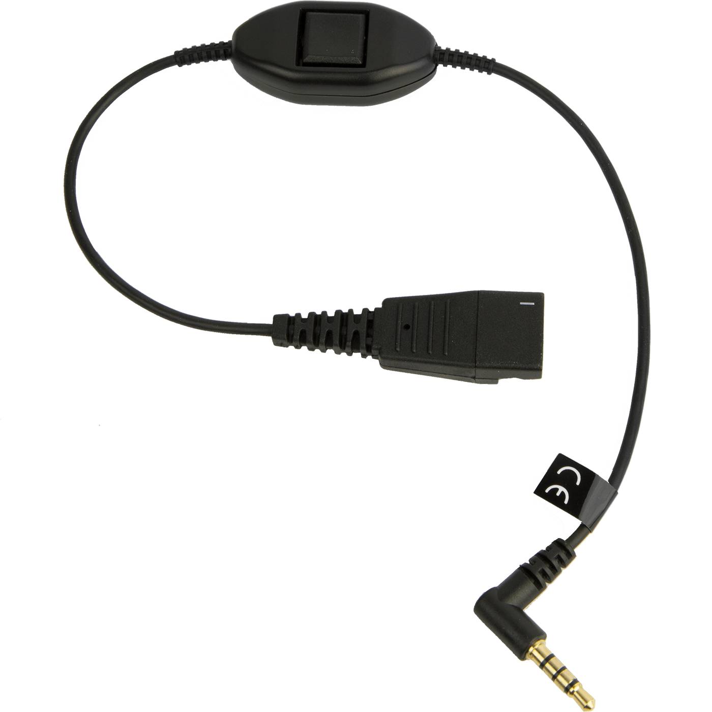 Rca Informatique - Image du produit : LINK MOBILE QD TO 3.5 MM W.PTT SUPERVISOR CORD