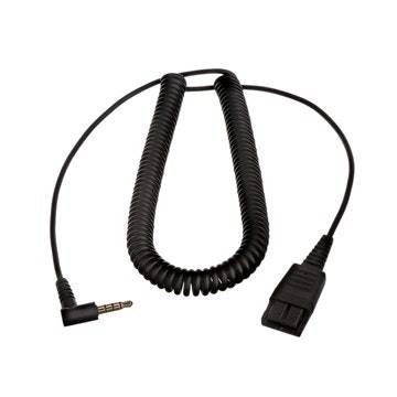 Rca Informatique - image du produit : JABRA PC CORD QD TO 3.5 MM MAC BOOKS BIZ 1500 2300 2400 II