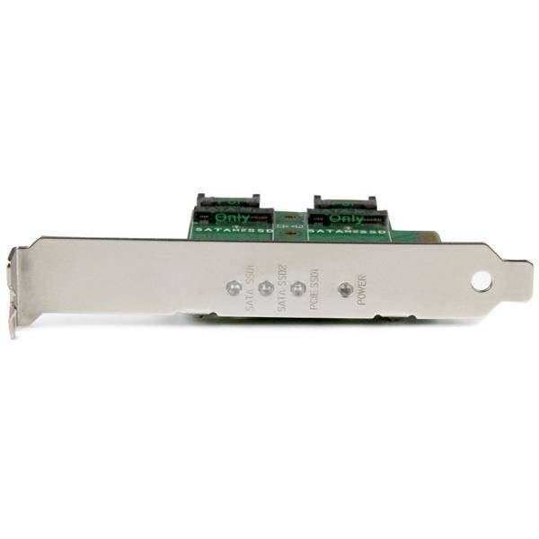 Rca Informatique - image du produit : ADAPTATEUR SSD M.2 NGFF A 3 PORTS - CARTE M.2 NGFF PCIE