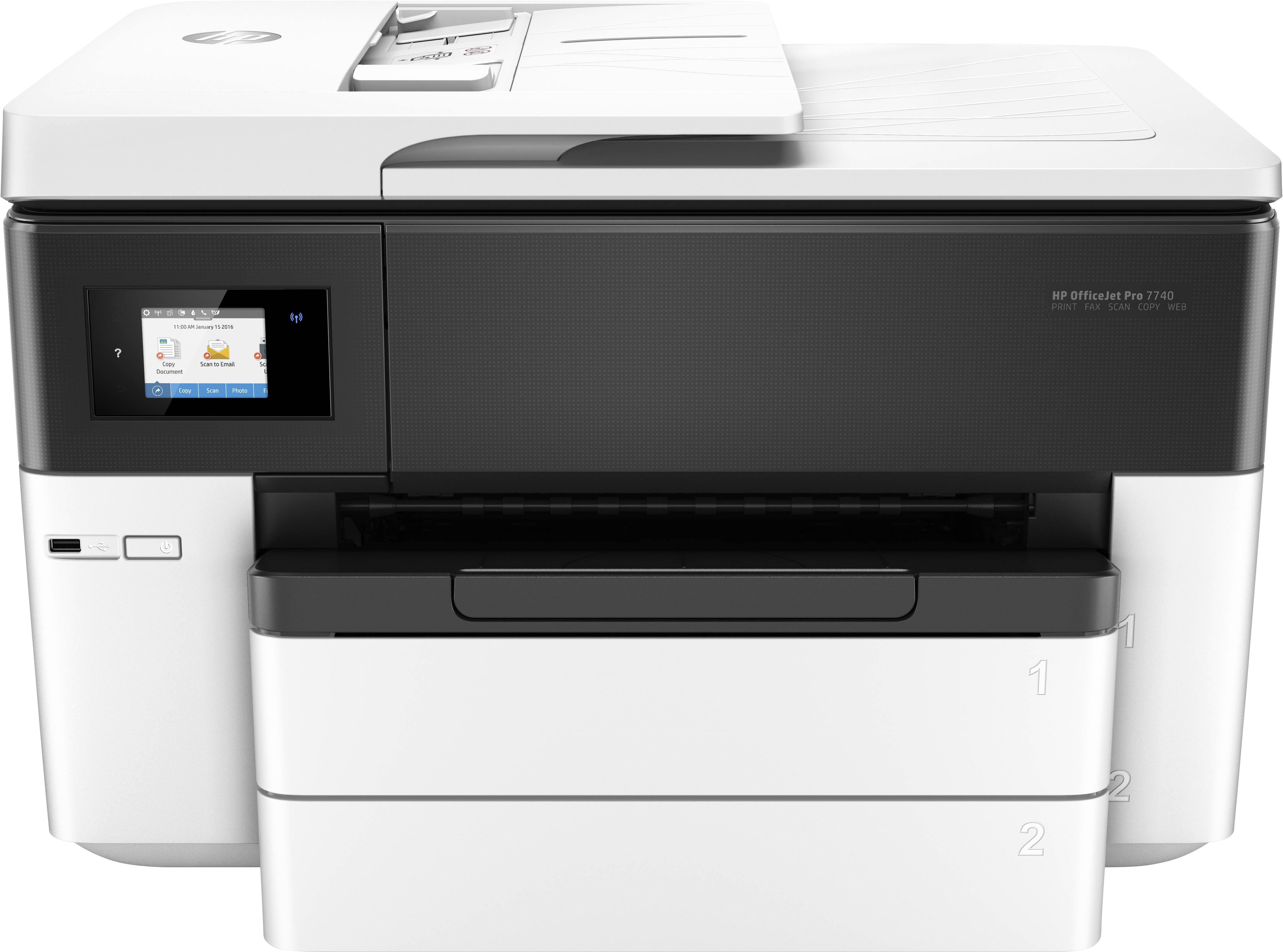 Rca Informatique - Image du produit : OFFICEJET 7740 MFP PRO 21/17PPM A3/A4