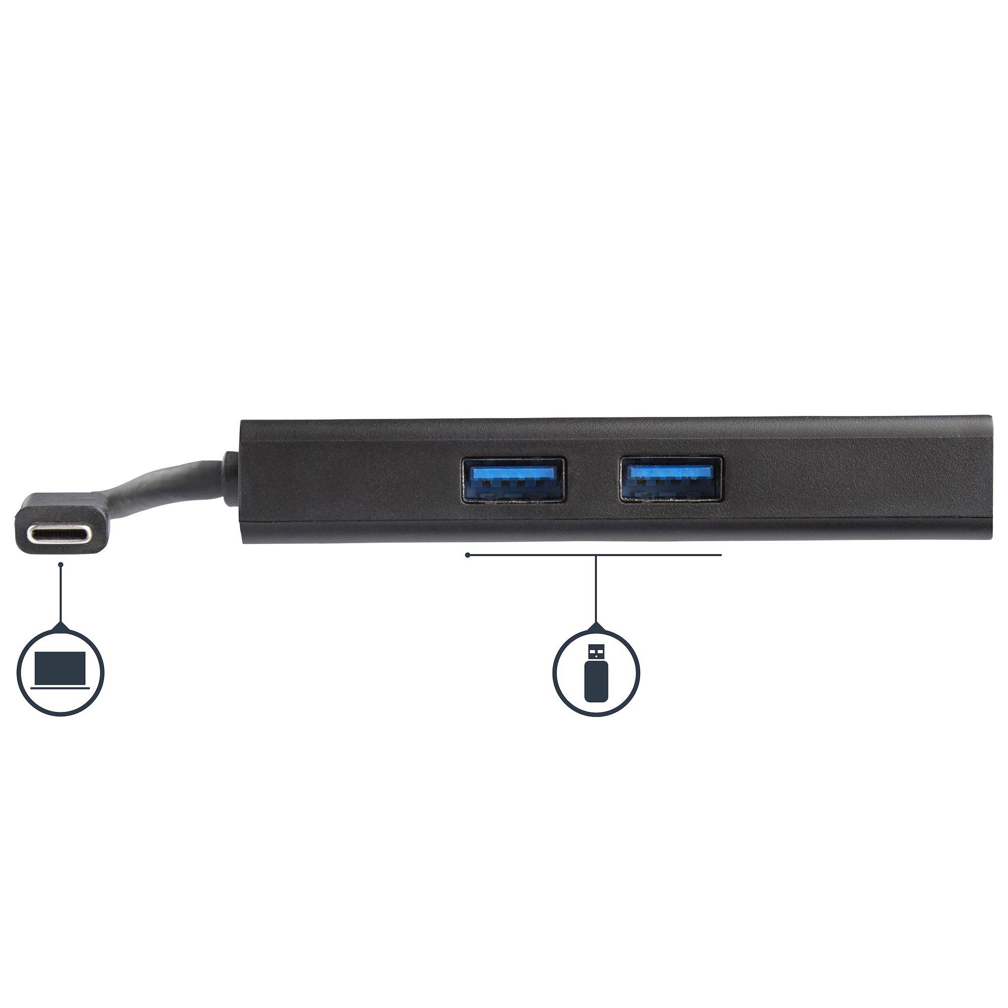 Rca Informatique - image du produit : ADAPTATEUR USB TYPE-C POUR PC PORTABLE - POWER DELIVERY - HDMI