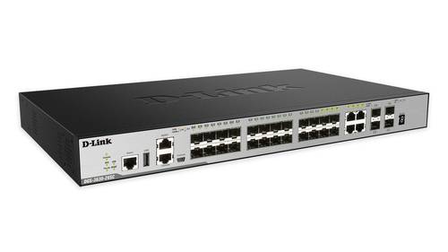 Rca Informatique - Image du produit : 28-PORT FIBER GB STACK SWITCH (SI) LAYER 3