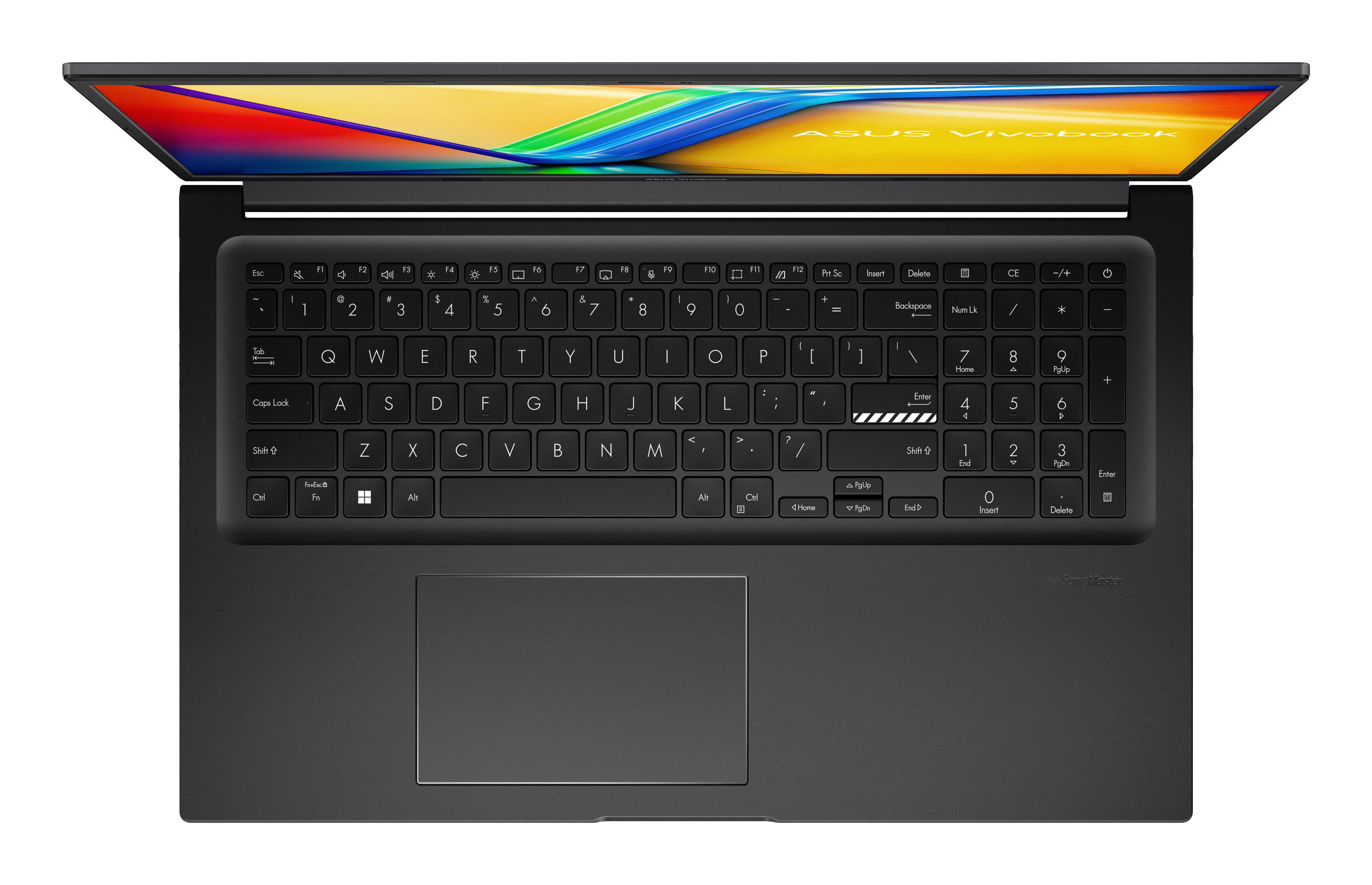 Rca Informatique - image du produit : PORTABLE VIVOBOOK 15X M3704YA BLACK 17.3 FHD 1920X1080 16:9 AM