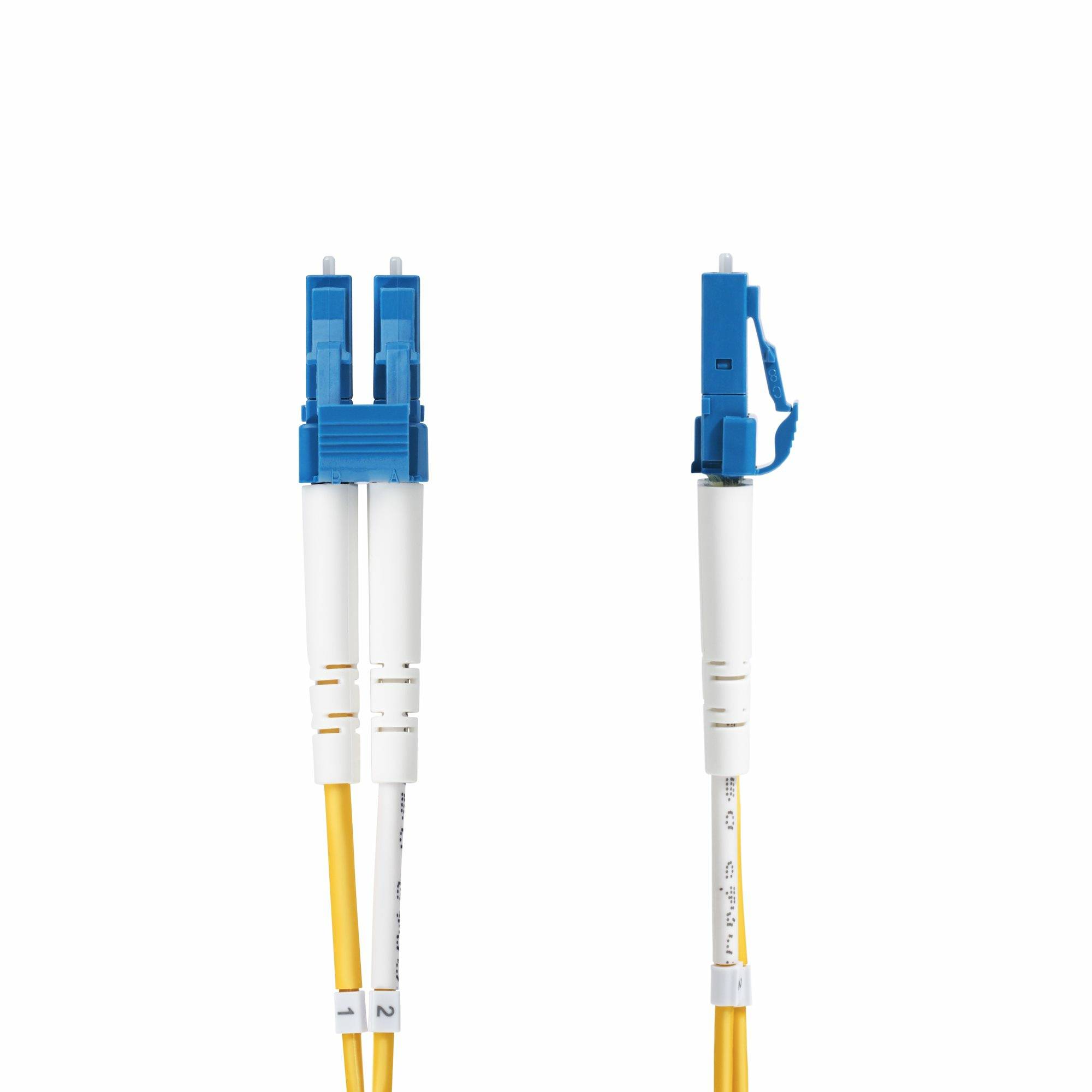 Rca Informatique - image du produit : LC/LC SINGLE MODE FIBER CABLE OS2/UPC/DUPLEX/LSZH