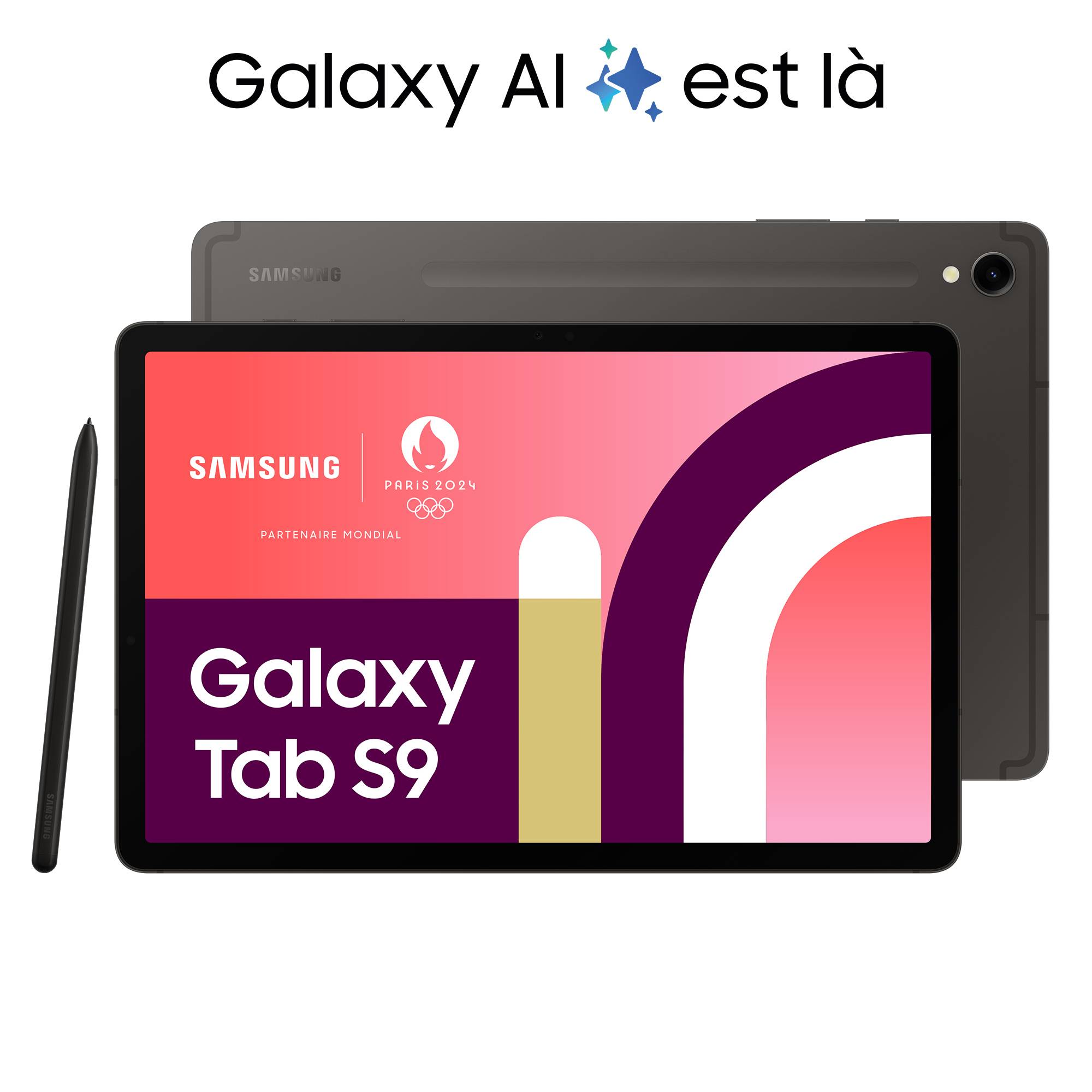 Rca Informatique - image du produit : GALAXY TAB S9 11IN 12/256GB ANTHRACITE