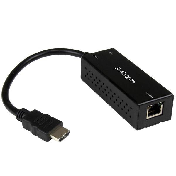 Rca Informatique - image du produit : CONVERTISSEUR HDMI VERS HDBASET VIA CAT5 ALIMENTE PAR USB - 4K