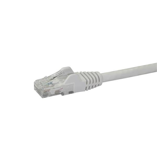 Rca Informatique - image du produit : CABLE RESEAU CAT6 UTP SANS CROCHET DE 7 M - M/M - BLANC