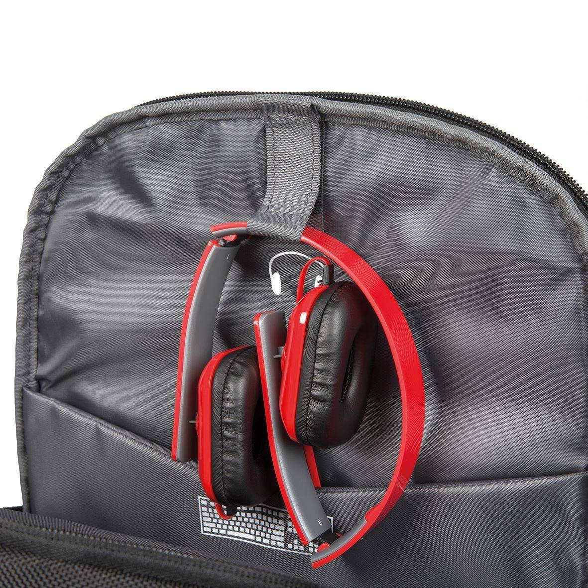 Rca Informatique - image du produit : GAMING 17.3IN BACKPACK BLK/RED .