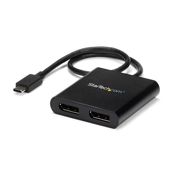 Rca Informatique - Image du produit : HUB MST USB TYPE-C VERS 2X DP - USB-C VERS 2 PORTS DISPLAYPORT