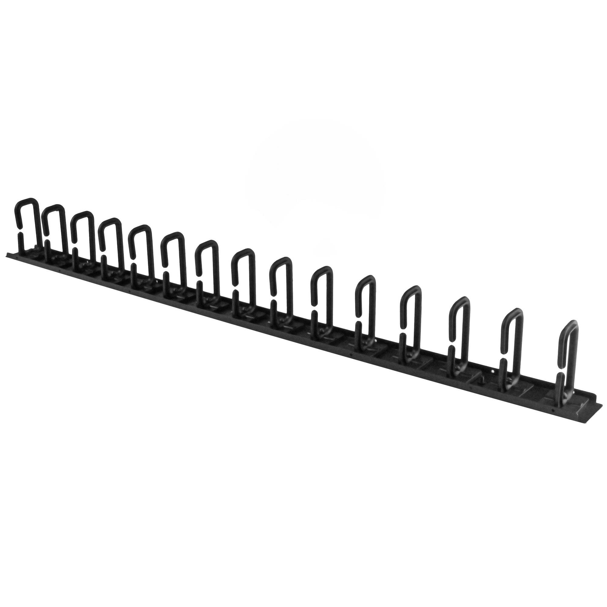 Rca Informatique - Image du produit : GUIDE-CABLES 0U DE 91 CM POUR RACK AVEC ANNEAUX