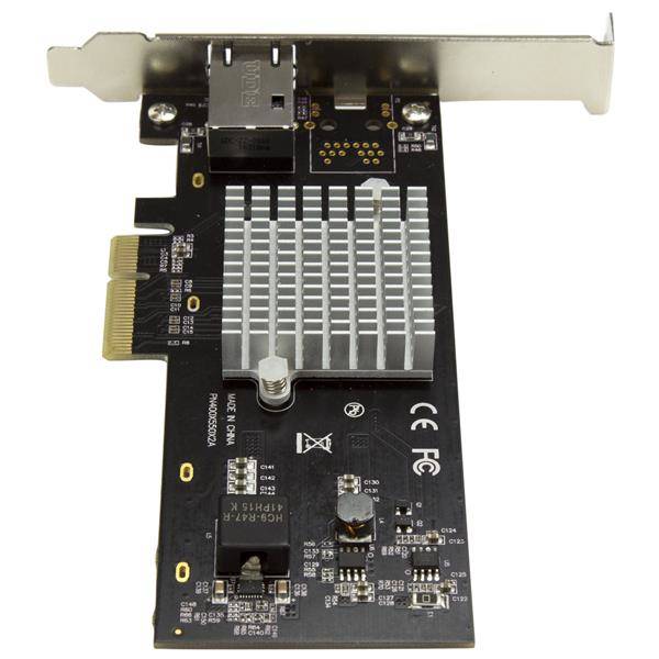 Rca Informatique - image du produit : CARTE RESEAU PCI EXPRESS A 1 PORT 10 GBE AVEC INTEL X550