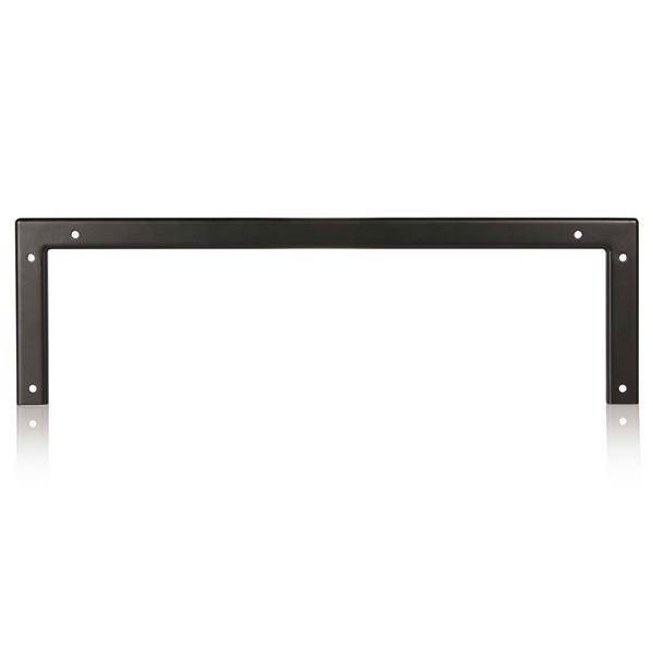 Rca Informatique - image du produit : SUPPORT MURAL EN ACIER POUR RACK 2U - 48 CM