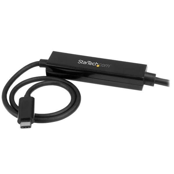 Rca Informatique - image du produit : CABLE ADAPTATEUR USB TYPE-C VERS DVI-D DE 1 M - 2560X1600