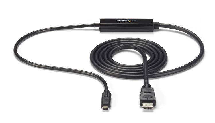 Rca Informatique - image du produit : CABLE ADAPTATEUR USB TYPE-C VERS HDMI DE 1 M - 4K 30 HZ