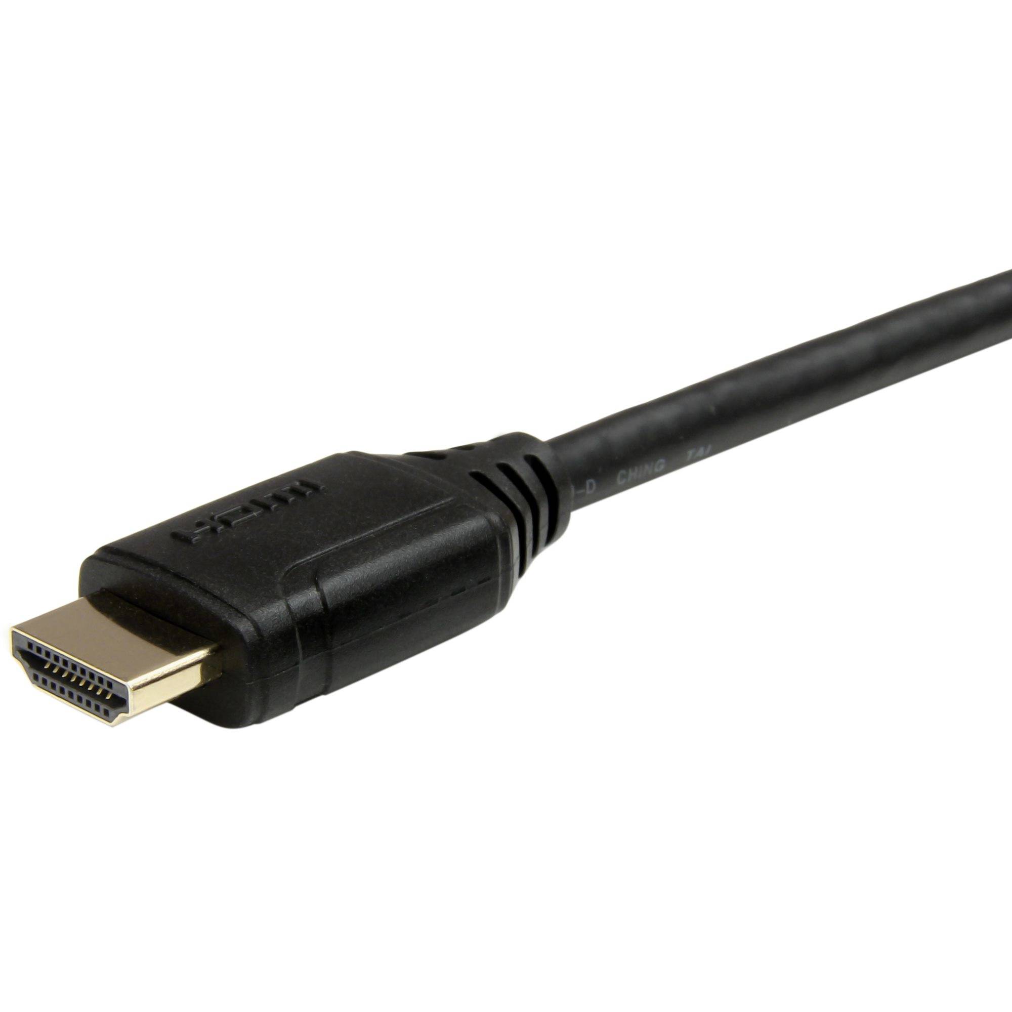 Rca Informatique - image du produit : CABLE HDMI GRANDE VITESSE HAUTE QUALITE AVEC ETHERNET DE 1 M