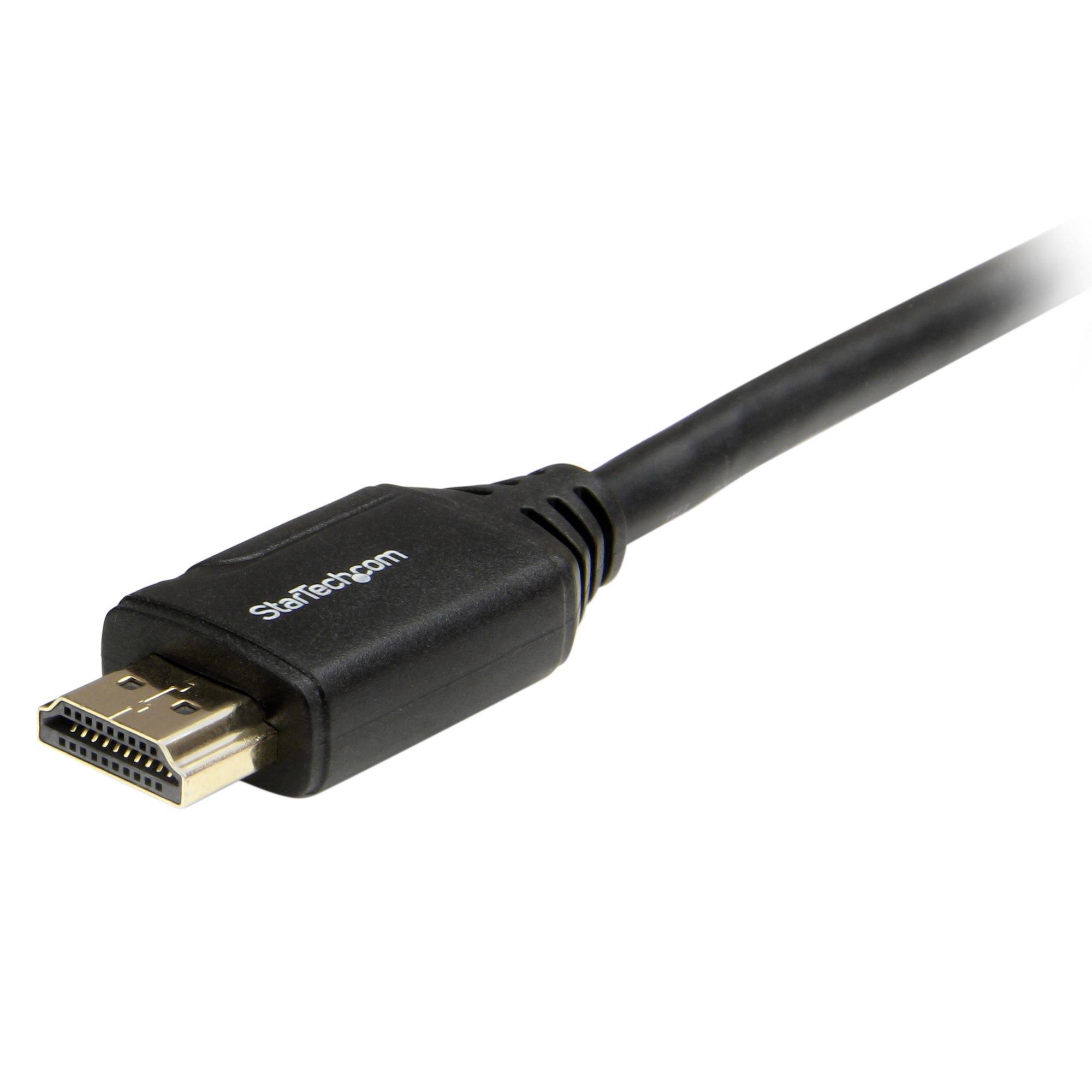 Rca Informatique - image du produit : CABLE HDMI GRANDE VITESSE HAUTE QUALITE AVEC ETHERNET DE 1 M