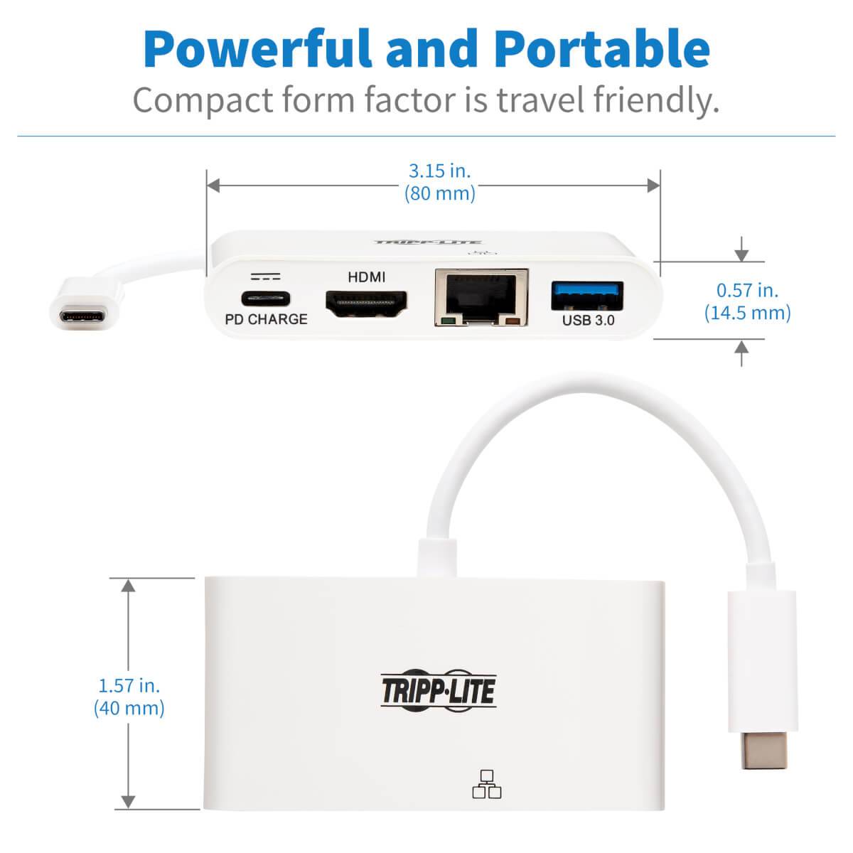 Rca Informatique - image du produit : USB 3.1 C TO HDMI VIDEO ADAPTER