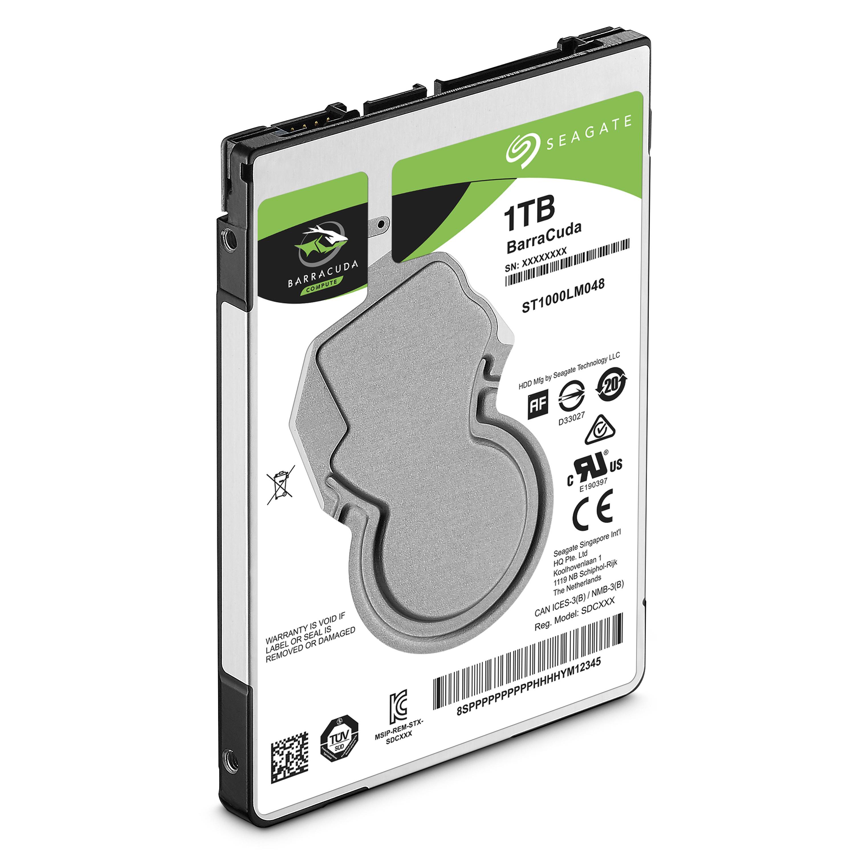 Rca Informatique - image du produit : BARRACUDA 2.5IN 1TB SATA 2.5IN 5400RPM 6GB/S 128MB 7MM