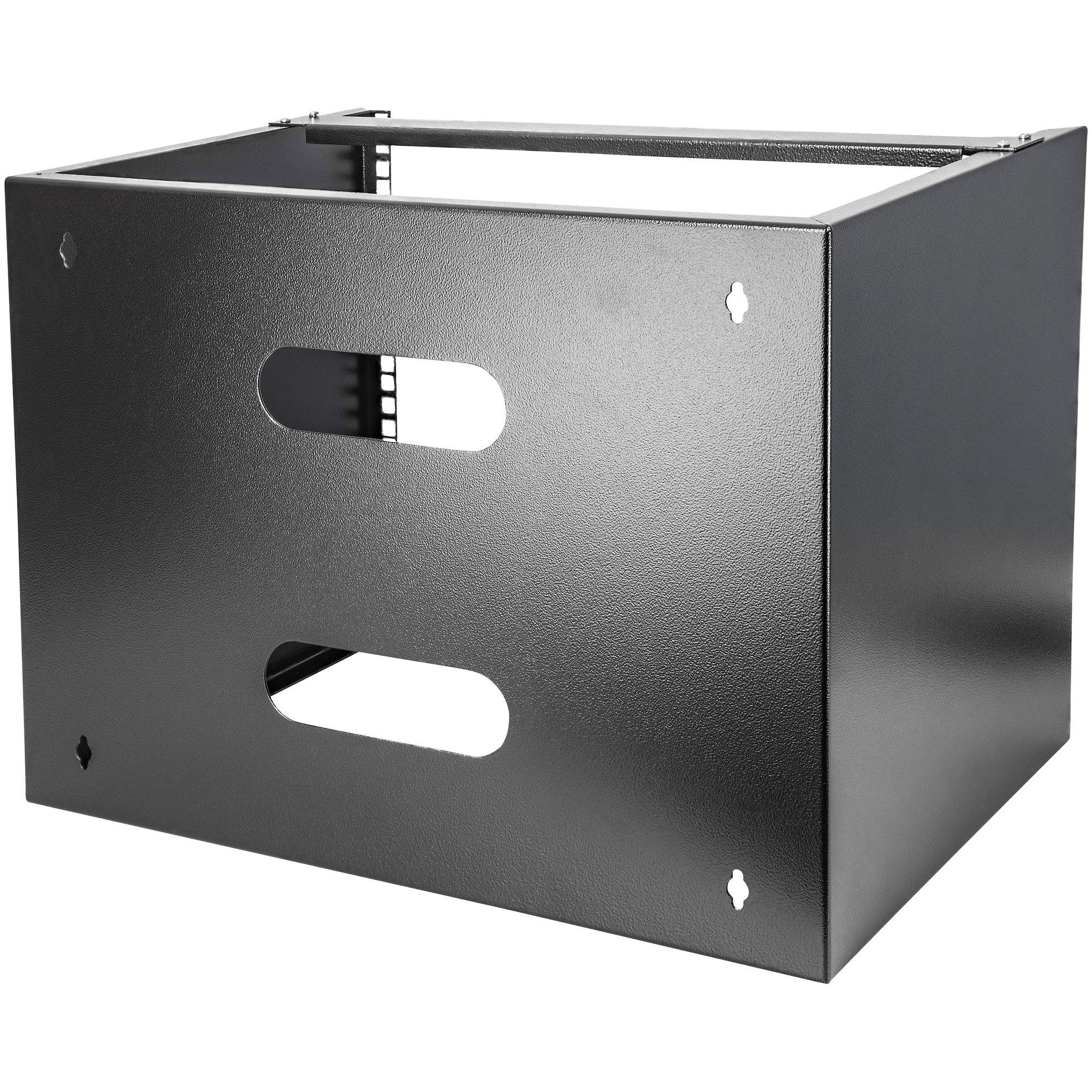 Rca Informatique - image du produit : 8U WALL-MOUNT RACK-30CM DEEP EQUIPMENT - NETWORK RACK - 8U