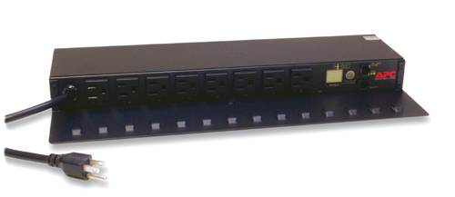 Rca Informatique - image du produit : RACK PDU SWITCHED 1U 15A 100/120V (8)5-15