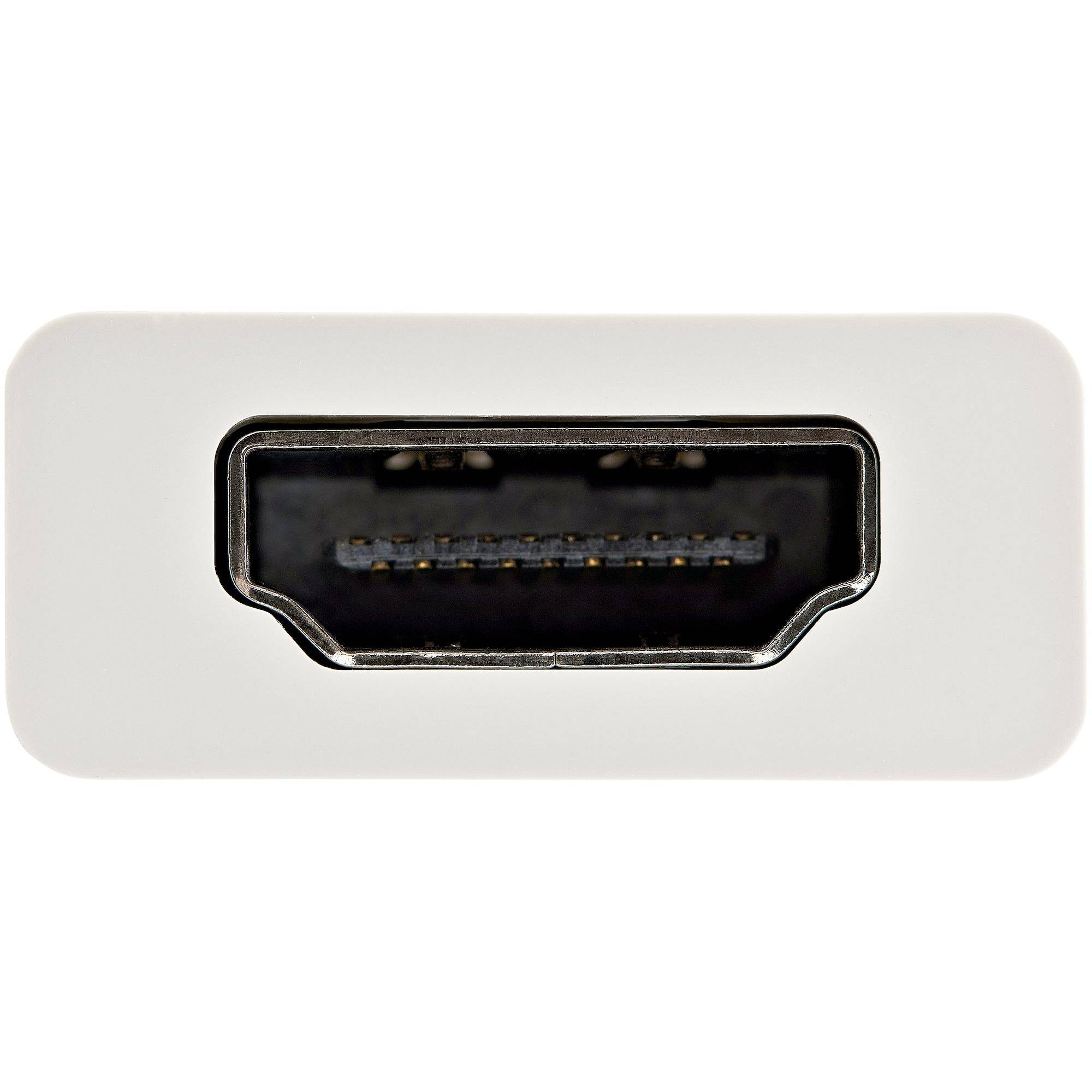 Rca Informatique - image du produit : ADAPTATEUR USB-C VERS HDMI - 4K 60 HZ - BLANC