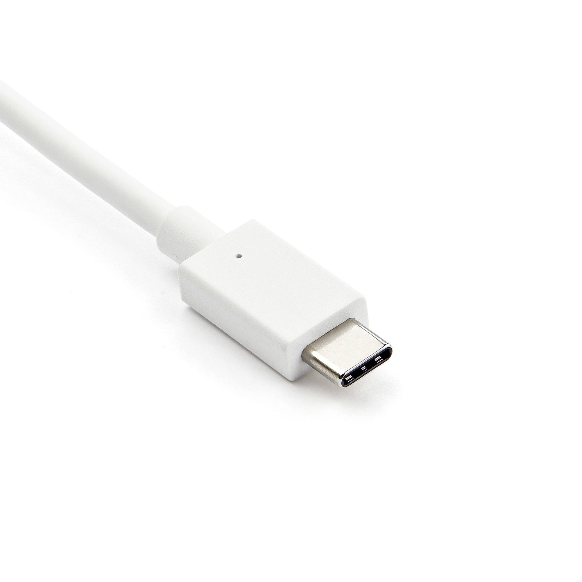 Rca Informatique - image du produit : ADAPTATEUR USB-C VERS HDMI - 4K 60 HZ - BLANC