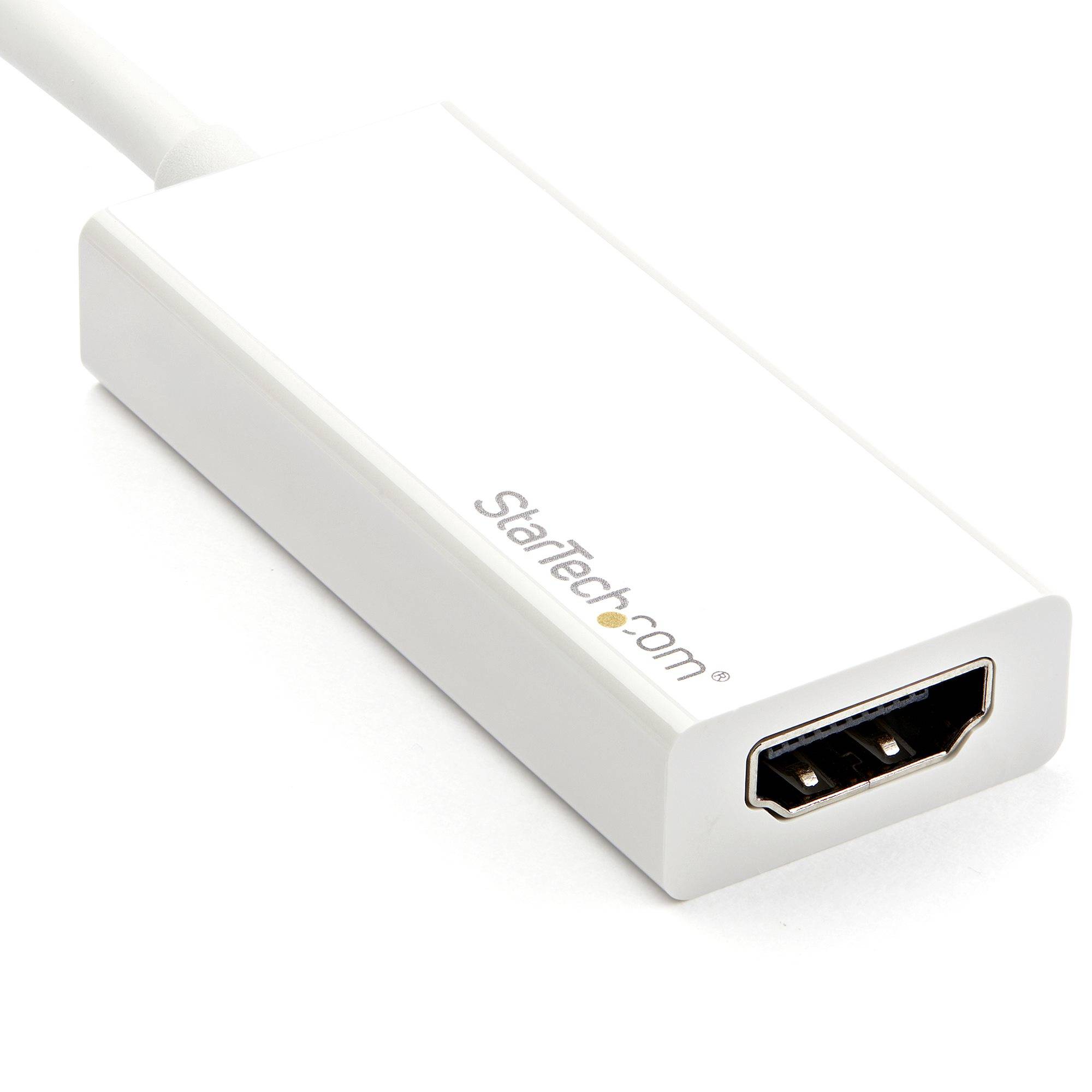 Rca Informatique - image du produit : ADAPTATEUR USB-C VERS HDMI - 4K 60 HZ - BLANC