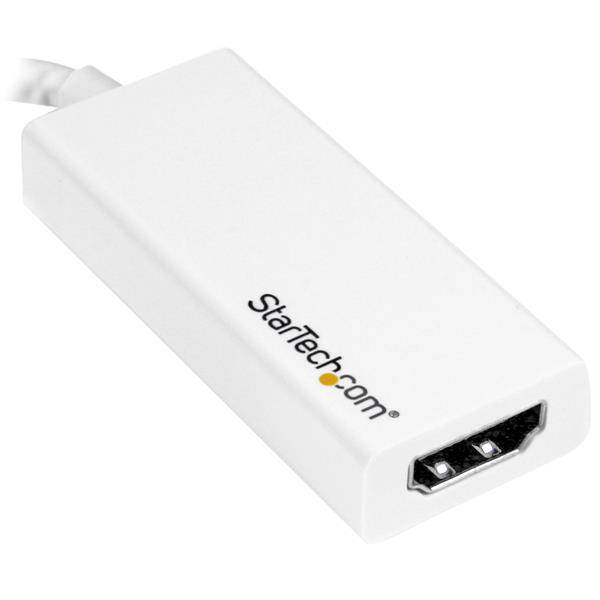 Rca Informatique - image du produit : ADAPTATEUR USB-C VERS HDMI - 4K 60 HZ - BLANC