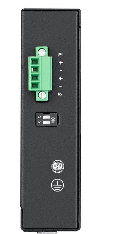 Rca Informatique - image du produit : RGS100-5P UNMANAGED INDUSTRIAL SWITCH - 5 POE + GBPS PORTS