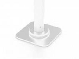 Rca Informatique - Image du produit : FREE STANDING BASE 8IN RISE POLE WHITE