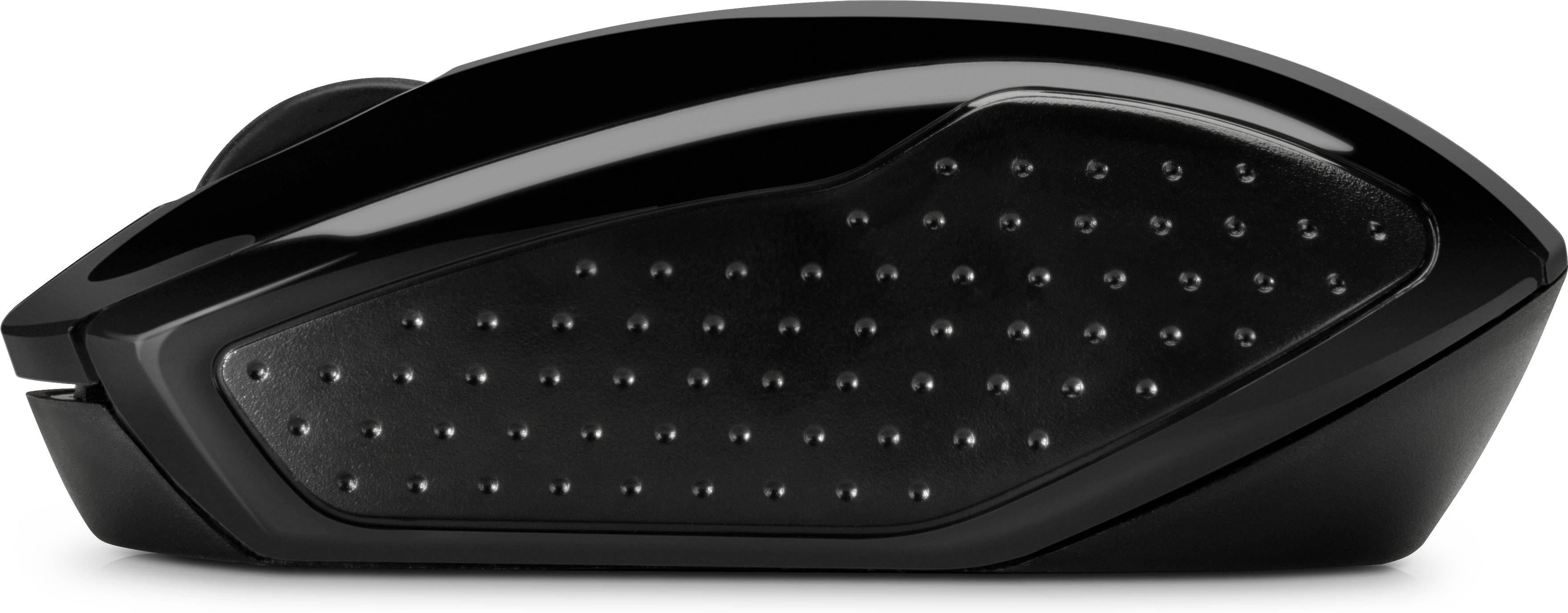 Rca Informatique - image du produit : 200 BLACK WIRELESS MOUSE