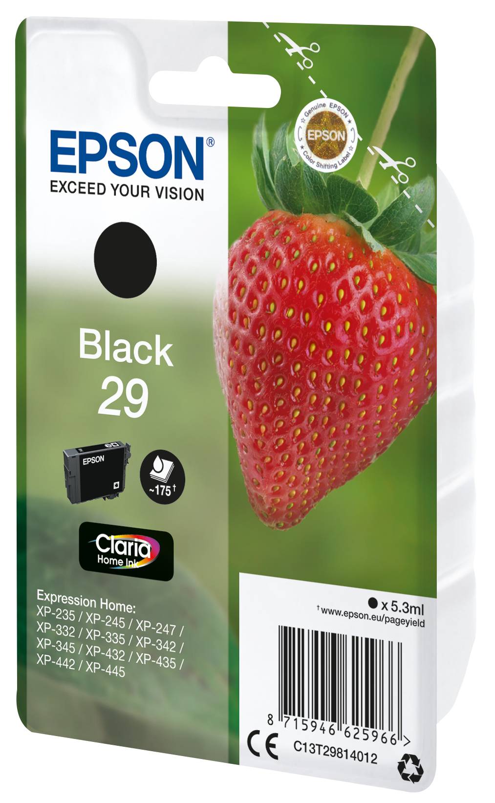 Rca Informatique - image du produit : SGLPCK BLACK 29 HOME INK 29 RF+AM