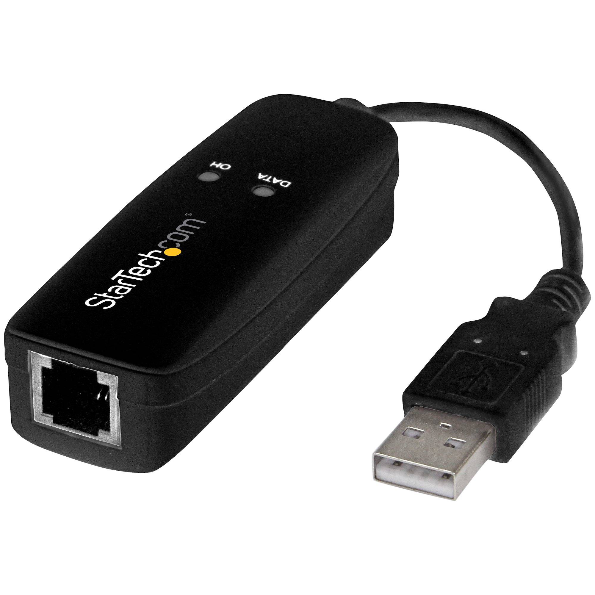 Rca Informatique - Image du produit : HARDWARE-BASED USB DIAL-UP AND FAX MODEM - V.92 - EXTERNAL