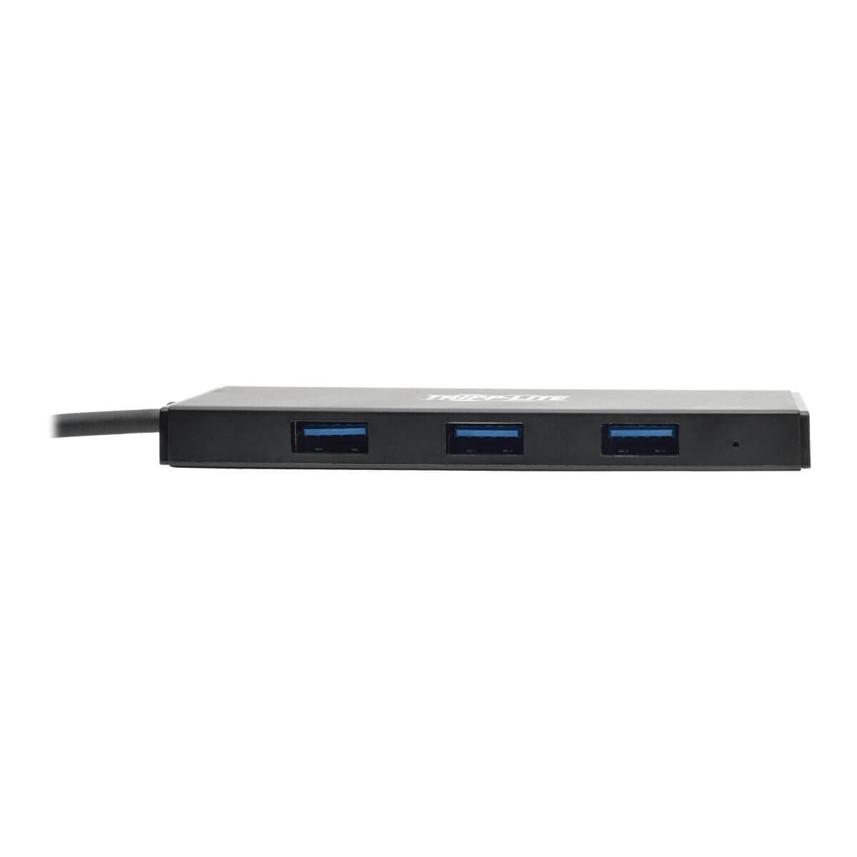 Rca Informatique - image du produit : 4-PORT SLIM PORTABLE USB 3.0 HUB