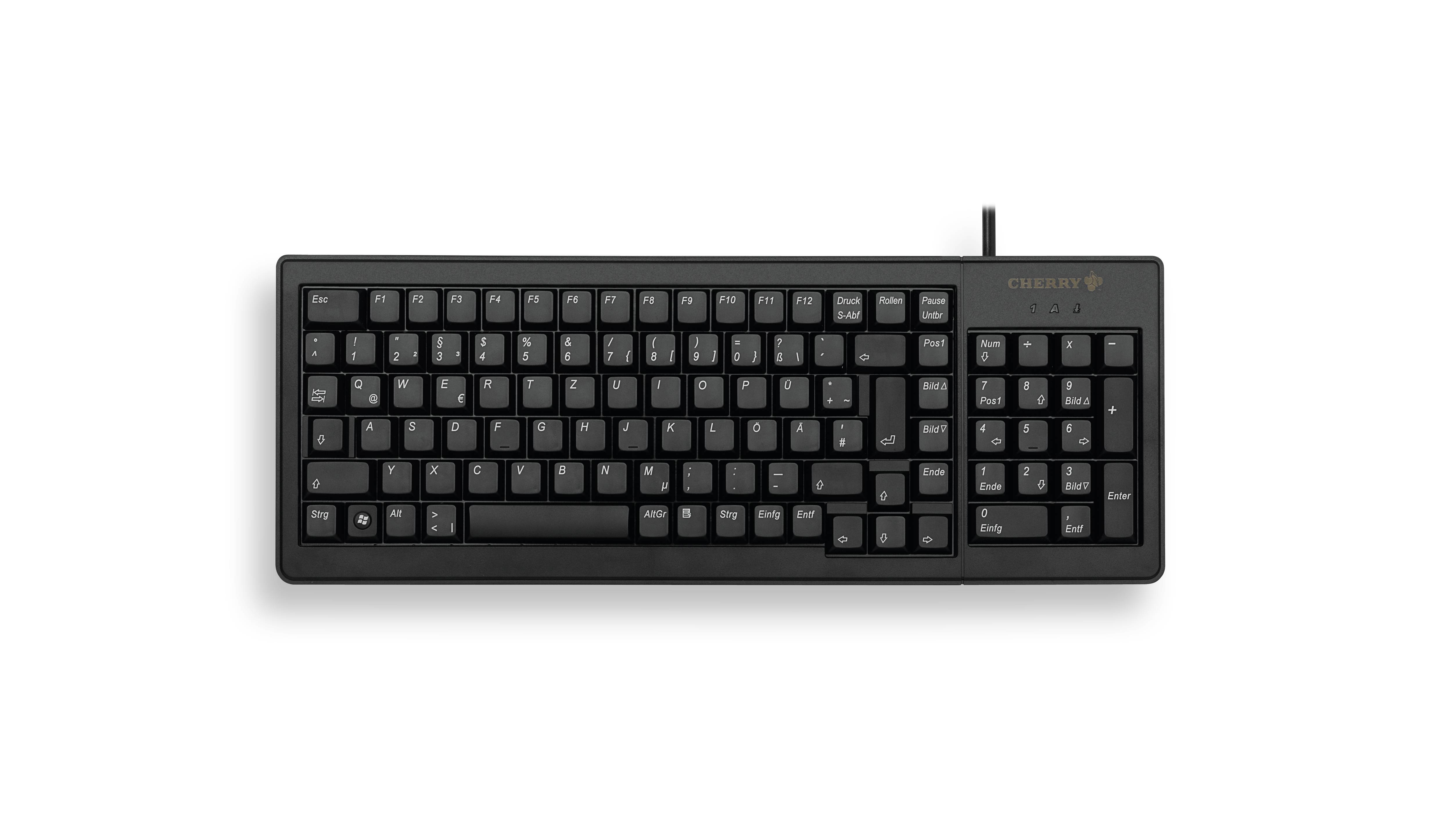 Rca Informatique - image du produit : G84-5200 COMPACT KEYBOARD UK-ENGLISH