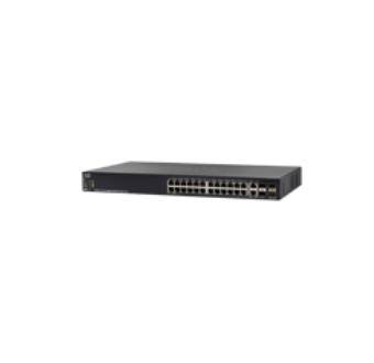 Rca Informatique - Image du produit : SG550X-24MP 24-PORT GIGABIT POE STACKABLE SWITCH