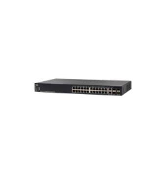 Rca Informatique - Image du produit : CISCO SG550X-24P 24-PORT GIGABIT POE STACKABLE SWITCH