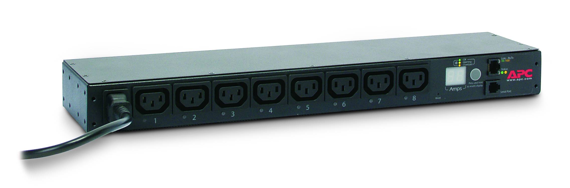 Rca Informatique - image du produit : RACK PDU SWITCHED 1U 10A 19IN 208/230V 8 OUTPUT