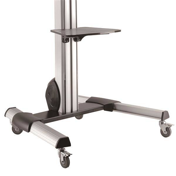 Rca Informatique - image du produit : TV CART - MOBILE TV STAND WITH HEIGHT ADJUST. - FOR 32 -70I TVS