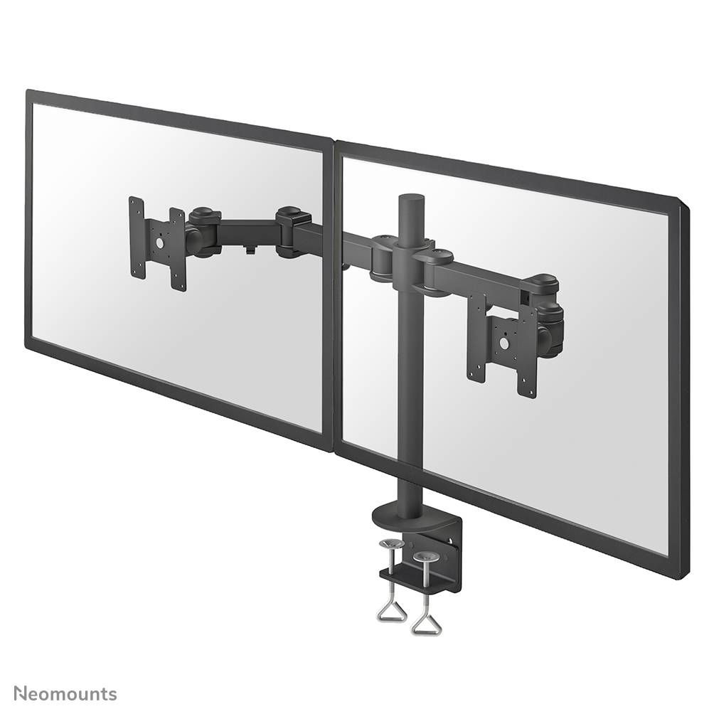 Rca Informatique - Image du produit : SUPPORT BUREAU 2 ECRANS LCD/LED TFT JUSQU 26IN 3PTS DE FLEXION