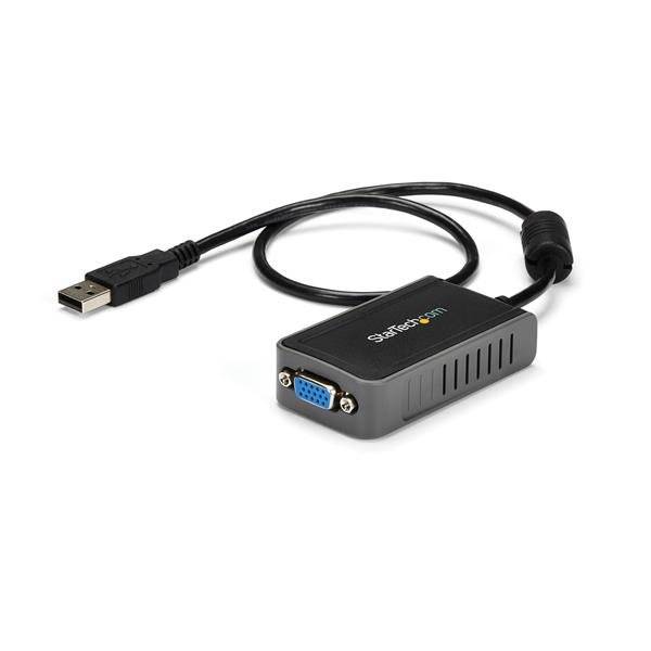 Rca Informatique - Image du produit : ADAPTATEUR VIDEO EXTERNE USB VERS VGA