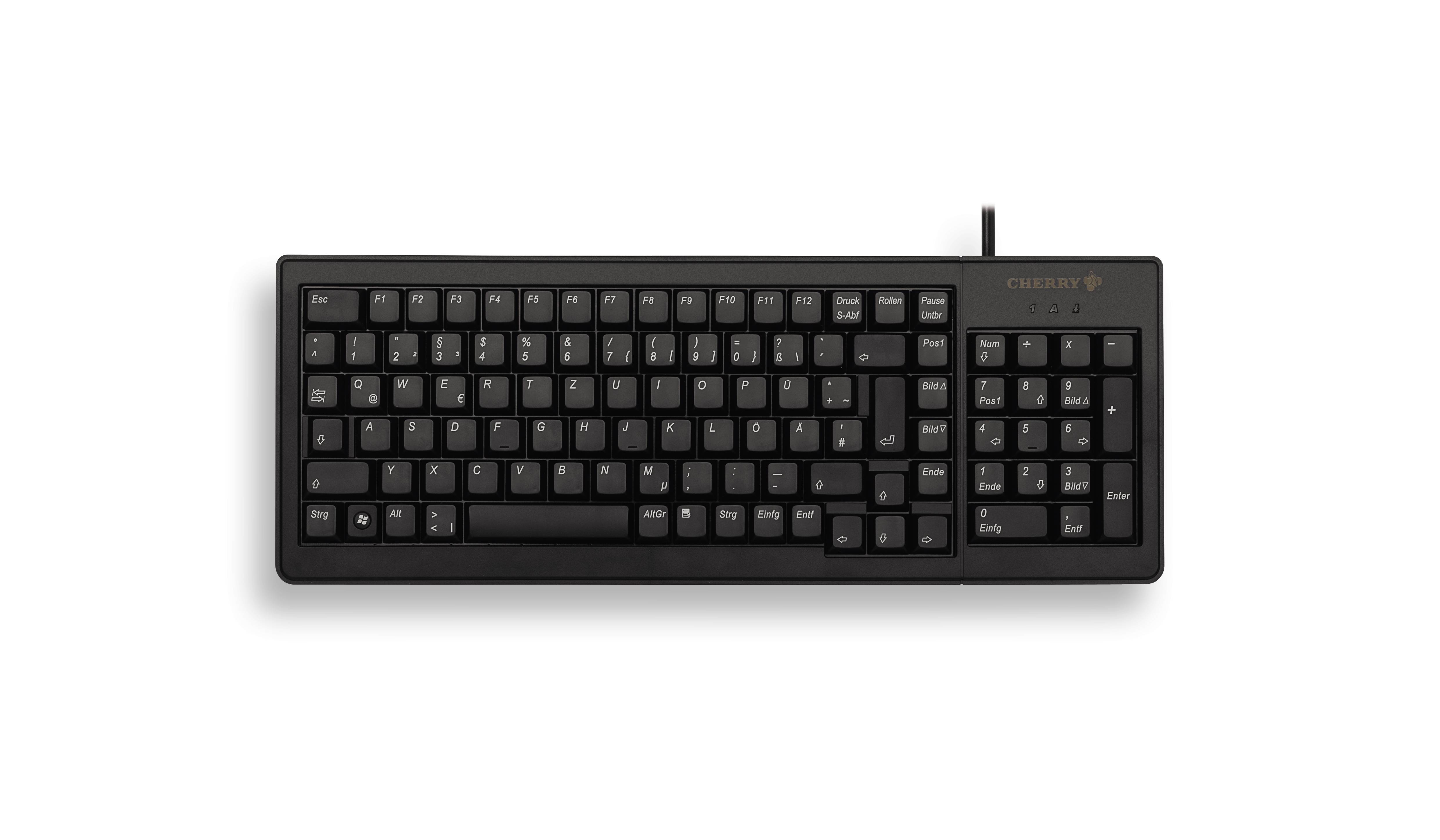 Rca Informatique - image du produit : XS COMPLETE KEYBOARD BLACK KEYBOARD PS/2 FRENCH