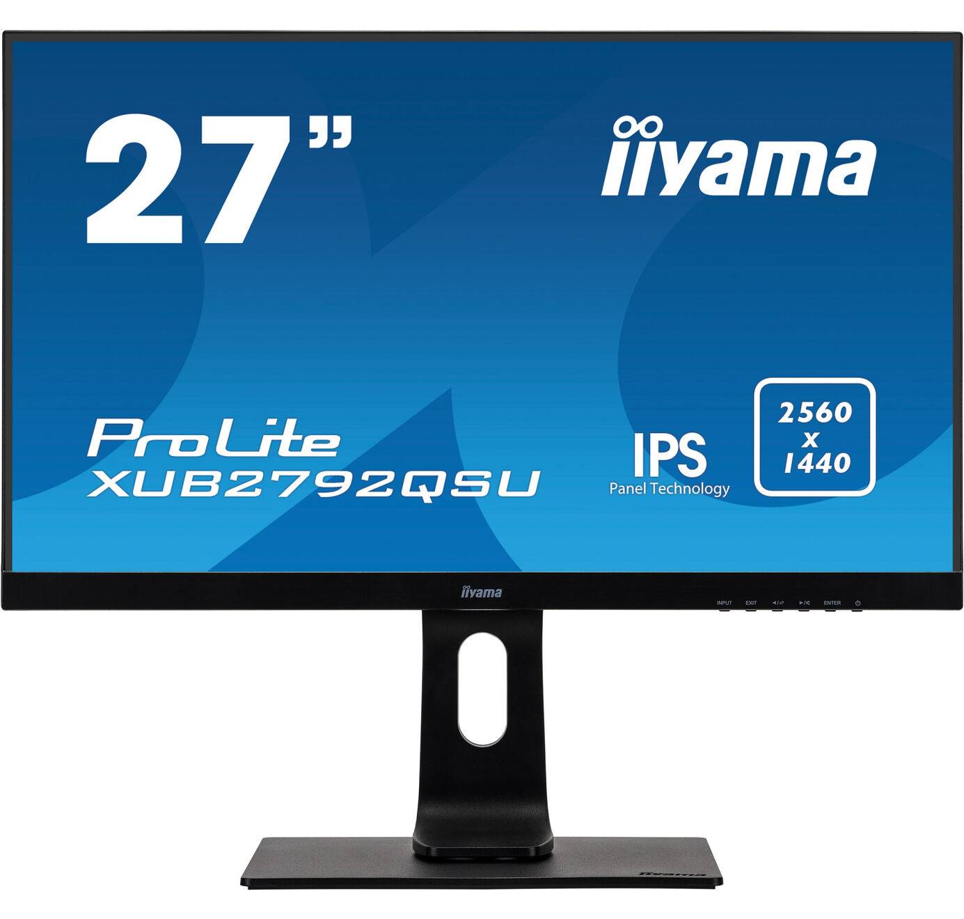 Rca Informatique - Image du produit : XUB2792QSU-B1 1000:1 DVI HDMI 27IN LCD 2560 X 1440 16:9 5MS