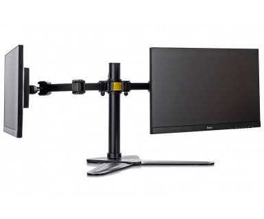 Rca Informatique - image du produit : DUAL DESKTOP ARM STAND 10-30IN 100X100 HAS 10KG