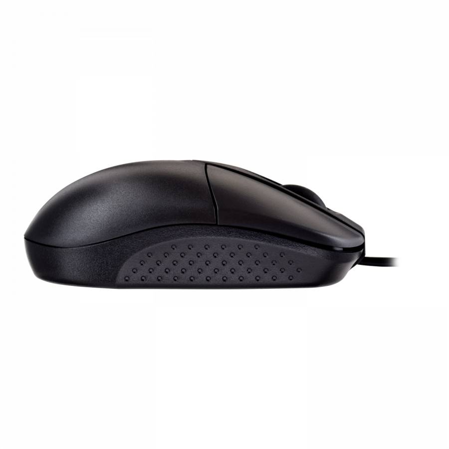 Rca Informatique - image du produit : SOURIS OPTIQUE FILAIRE USB STANDARD OEM NOIR